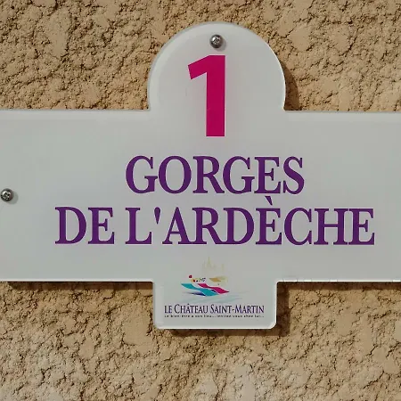 Chateau Martin Feriehus Saint-Martin-dʼArdèche